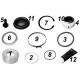 Kit de reparación brazo trapecio con bola