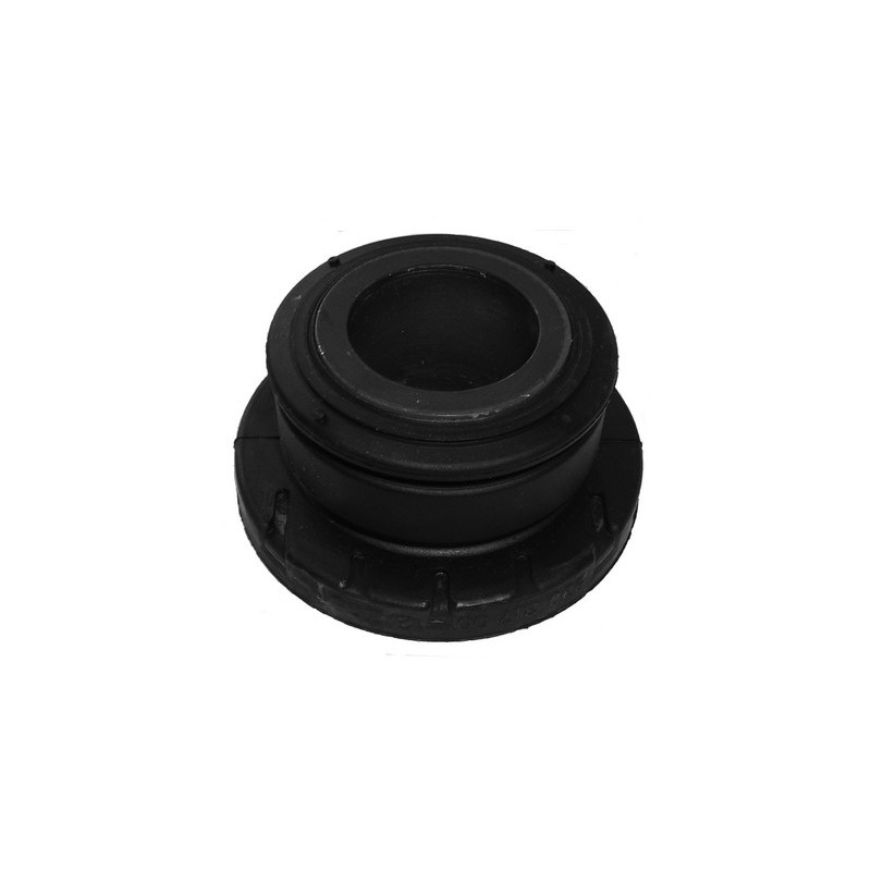 Rubber slide bearing for driver cabin