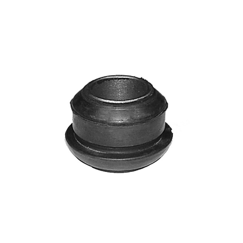Rubber bushing for spring eye