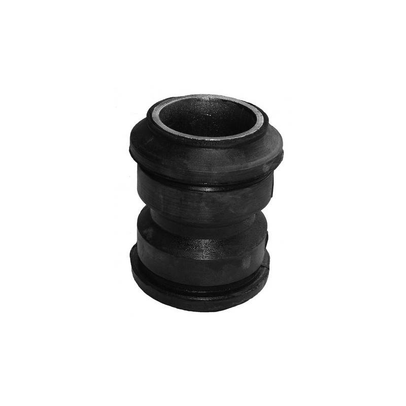Rubber mounting for spring