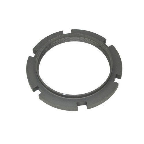 Groove nut, axle stub