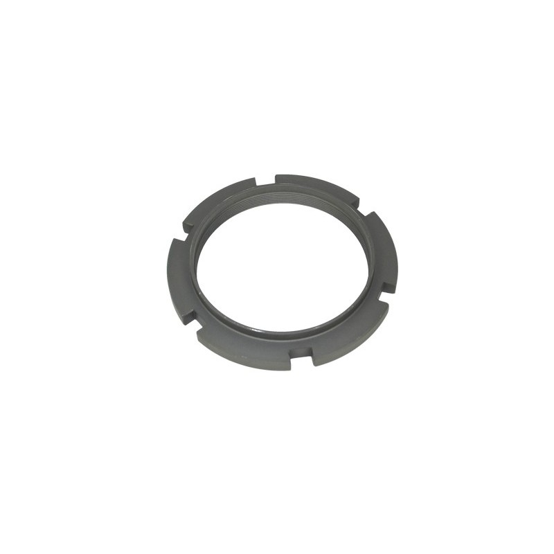 Groove nut, axle stub