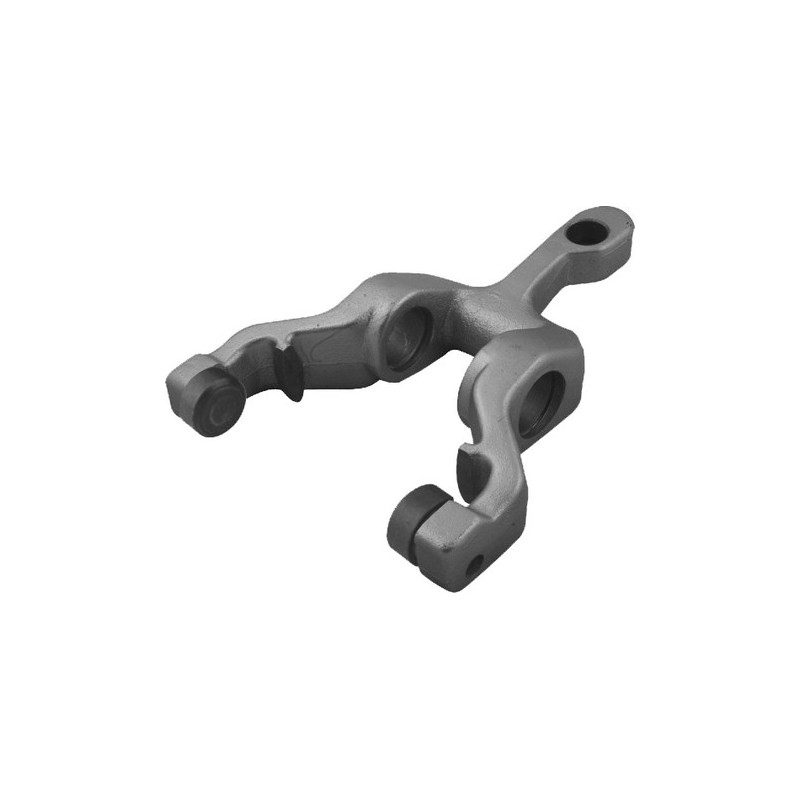 Release lever with roller, clutch