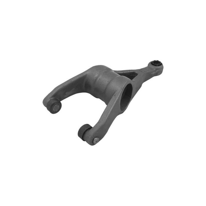 Release lever with roller, clutch