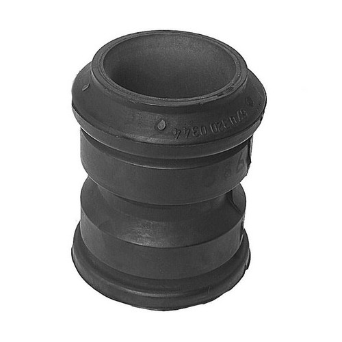 Rubber mounting for spring