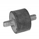 Rubber buffer for radiator