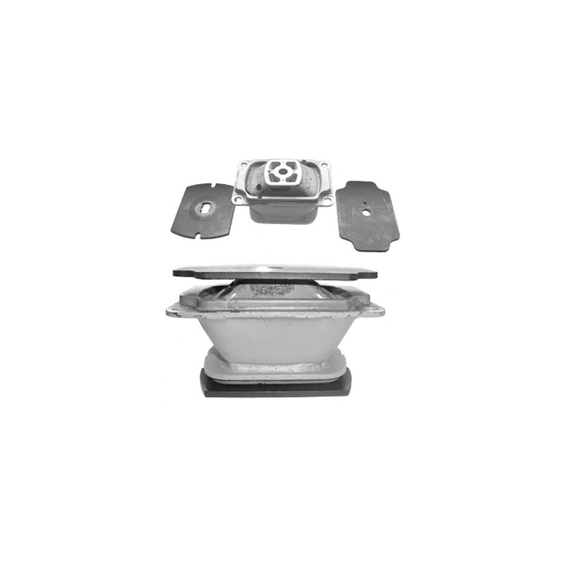 Support moteur, forme carrée