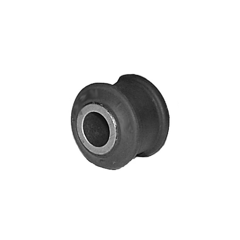Rubber metal bushing, shock absorber