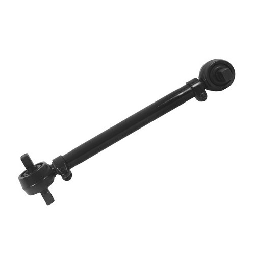 Track control arm, wheel suspension, right and left