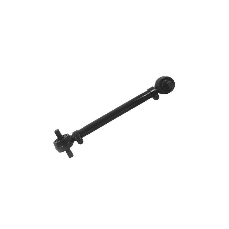 Track control arm, wheel suspension, right and left