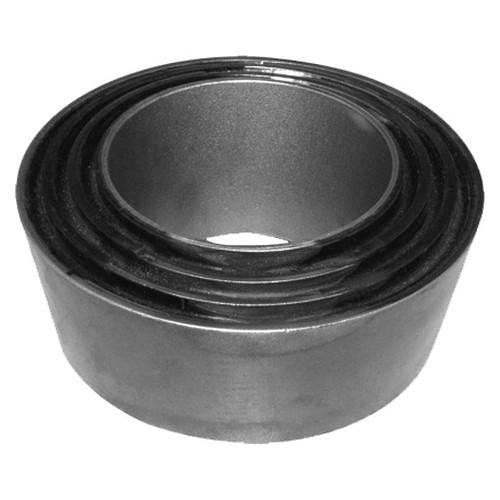 Conical buffer, leaf spring
