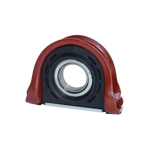 Propeller shaft bearing with ball bearing